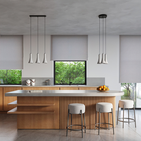 Sollux Lighting Lampa wisząca REA 1 beton SL.1223