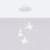 Sollux Lighting Lampa wisząca HYPERION 3P biały SL.1357