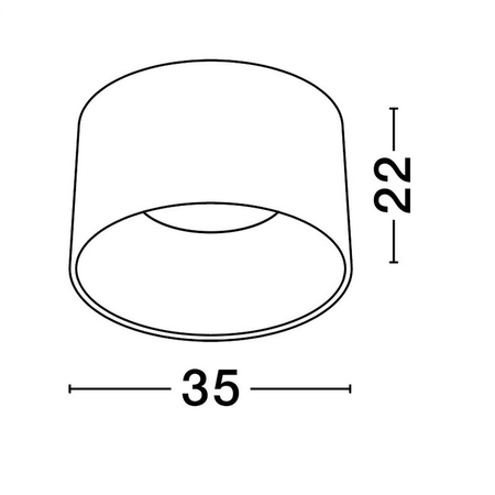 Lampa sufitowa Luces Exclusivas LE44264 czarny