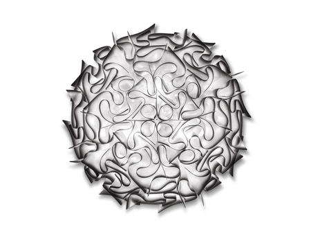 Lampa sufitowa/kinkiet Slamp VEL78PLF0003N_000 Veli Large