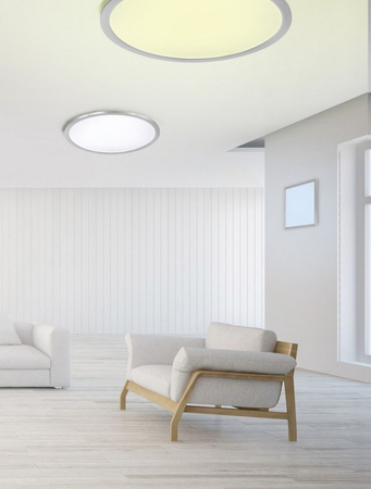 Lampa sufitowa Trio 657414007 srebrny