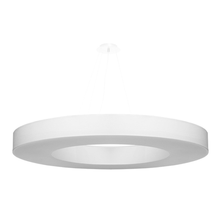 Sollux Lighting Żyrandol SATURNO SLIM 90 biały SL.0797