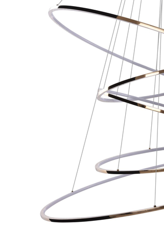 Lampa wisząca WHEEL XXL GOLD Azzardo AZ3138 gold