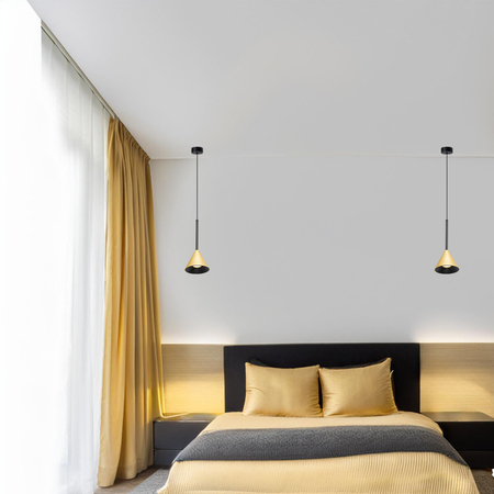 Milagro Lampa Wisząca Cone Złoty 1xGU10 ML1124 ZŁOTY