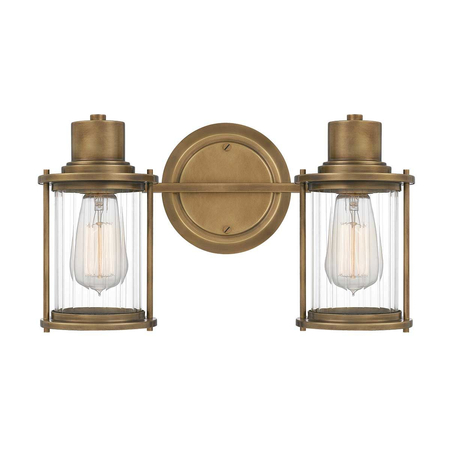 Kinkiet Elstead Lighting Riggs mosiądz QZ-RIGGS2-BATH-WS