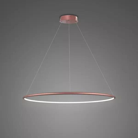 Lampa wisząca Ledowe Okręgi No.1 60cm 4k Różowe Złoto Dali