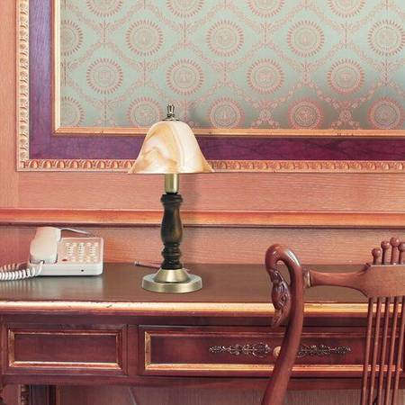 Lampa stołowa Rabalux Rustic 3 7092 brąz