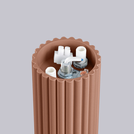 Sollux Lighting Plafon HALO mocca IP44 SL.1733