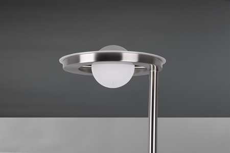 Lampa podłogowa Trio 424210307 srebrny