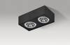 Lampa sufitowa PAULO 2 230V BLACK/BLACK Azzardo AZ2881 czarny