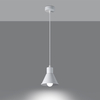 Sollux Lighting Lampa wisząca TALEJA 1 biała [E27] SL.0983
