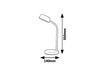 Lampa stołowa Rabalux Berry 6780 niebieski
