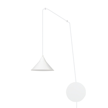 Lampa wisząca ABRAMO 1 WHITE Emibig 159/1 biały