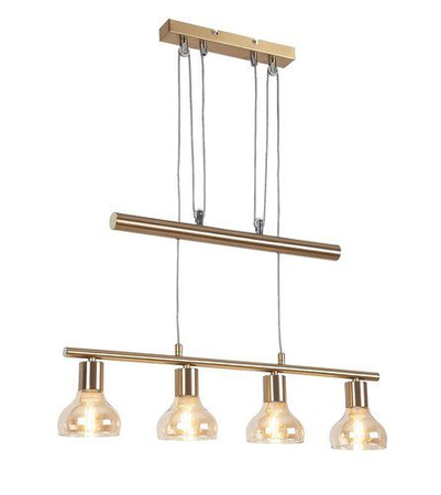 Lampa wisząca Rabalux Holly 5551 złoto antyczne