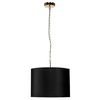 Lampa wisząca Zuma Line INGA P06-GD-BK BLACK
