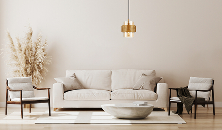 Lampa wisząca Italux PND-22132-1S-GD-AMB Złoty, bursztynowy