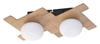 Lampa sufitowa Rabalux Norwood 6918 buk