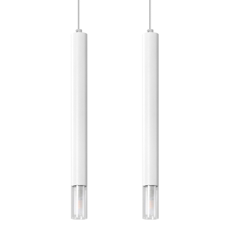 Sollux Lighting Lampa wisząca WEZYR 2 czarna SL.0961