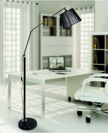 Lampa podłogowa Lumina Deco LDF-316-BK Prizze