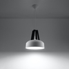 Sollux Lighting Lampa wisząca CASCO biała/czarna SL.0387