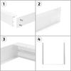 Panel LED Greenie 120x30cm 40W 4000lm LIFUD + Zestaw Natynkowy