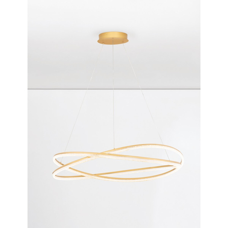 Lampa wisząca Luces Exclusivas LE44324 złoty i odcienie złota