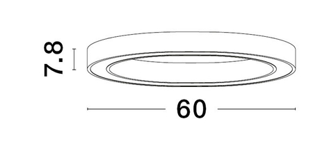 Lampa sufitowa Luces Exclusivas MILPA - biały mat LE43289