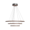 By Rydens Lampa wisząca Trione Ø80 cm orzech 4202250-6003