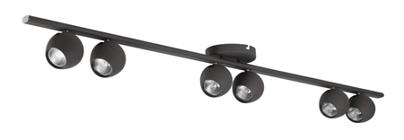 Lampa sufitowa PERA 6 SAND GREY Azzardo AZ1257 szary