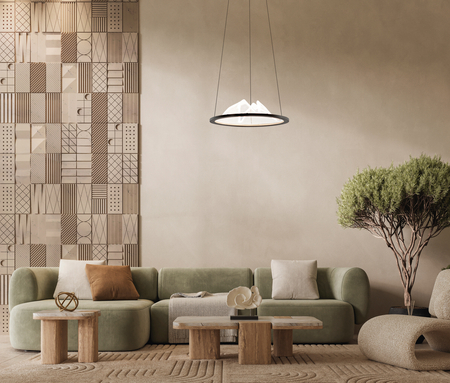 Lampa wisząca Italux PND-58038-26W-3K Kawowy