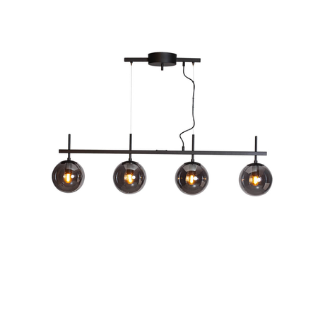 Lampa wisząca By Rydens Boyle szara 4202360-4505