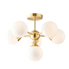 Lampa sufitowa Endon Lighting Oscar 76501 mosiądz