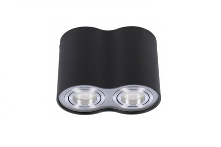 Downlight Azzardo AZ0782 Bross 2 black/aluminium