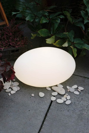 Kropla LED Lampa zewnętrzna ogrodowa 2700K RGB 24x42 32420L biały