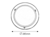 Lampa sufitowa Rabalux Ufo 5113 chrom