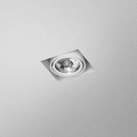 Lampa wpuszczana AQForm Squares 50 x 1 LED 230V Trimless Recessed Biały Struktura