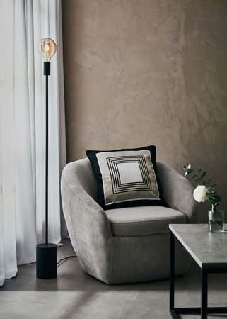 Lampa podłogowa Markslöjd CAPITAL 108110 Czarny