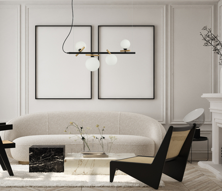 Lampa wisząca Italux Reverso PND-5622-4-BK-W Czarny, złoty