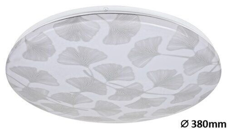 Lampa sufitowa Rabalux Benita 3076 biały wzorzysty