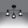Sollux Lighting Żyrandol FILLAN 3 czarny SL.1144
