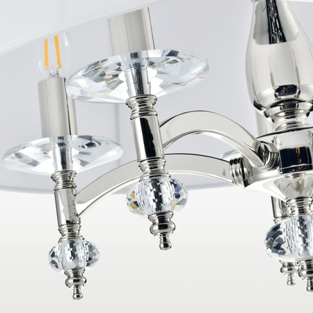 Cosmo Light Lampa wisząca VERONA P05377NI-WH