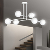 Lampa sufitowa HALLDOR 6 WHITE Emibig 1025/6 biały