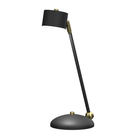 Milagro Lampka biurkowa ARENA BLACK/GOLD 1xGX53 MLP7764 CZARNY / ZŁOTY
