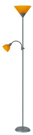 Lampa podłogowa Rabalux Action 4026 srebrny