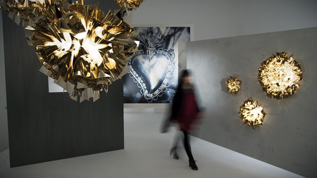 Lampa sufitowa Slamp VELI - GOLD M VELCM00GLD00000000EU złoty