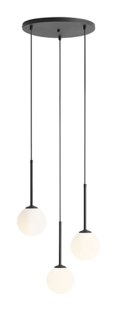 Lampa wisząca BOSSO Aldex 1087E1_R czarny