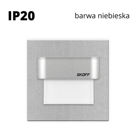 Oprawa schodowa led Skoff Tango Alu Niebieska IP20