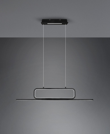 Lampa wisząca Trio 327210332 czarny