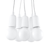 Sollux Lighting Lampa wisząca DIEGO 5 biała SL.0571