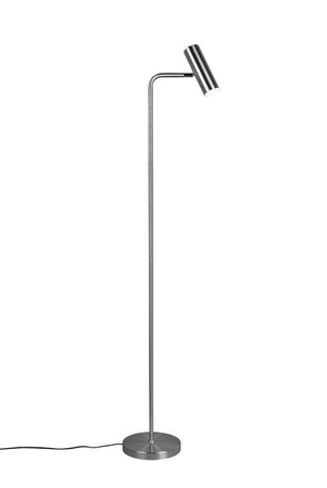 Lampa podłogowa Trio 412400107 srebrny